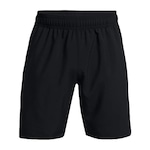 Short Under Armour Woven Wordmark - Masculino PRETO