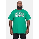 Camiseta NBA Plus Size City2City Boston Celtics - Masculina VERDE