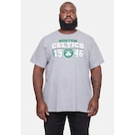 Camiseta NBA Plus Size City2City Boston Celtics - Masculina CINZA