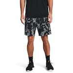 Shorts de Treino Under Armour Baseline Printed - Masculino PRETO