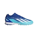 Chuteira Society adidas X Crazyfast - Adulto AZUL