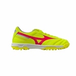 Chuteira Society Mizuno Morelia II Pro - Adulto Amarelo/Laranja