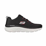 Tênis Skechers D'''' Lux Walker Meerno - Masculino PRETO/VERMELHO