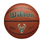 Bola de Basquete Wilson Nba Mil Bucks Laranja/Verde