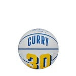 Mini Bola Basquete Wilson Nba Player Curry BRANCO/AMARELO