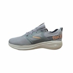 Tênis Skechers Go Run Fast Valor 2.0 - Masculino CINZA/LARANJA