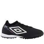 Chuteira Society Umbro Adamant Top Premier - Adulto PRETO/PRATA