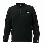 Blusão de Moletom Fila Basic Thermo Ii - Masculino PRETO/BRANCO