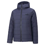 Jaqueta com Capuz Puma Essentials Hooded Padded - Masculina AZUL ESCURO