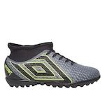 Chuteira Society Umbro Mutant Jr - Infantil CINZA/PRETO