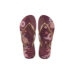 Chinelo Havaianas Slim Organic - Feminino ROXO