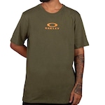 Camiseta Oakley Bark New - Masculina VERDE ESCURO