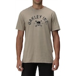 Camiseta Oakley Inc Skull - Masculina CAQUI