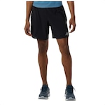 Bermuda New Balance Impact Run 7 - Masculina PRETO