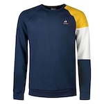 Blusão de Moletom Le Coq Sportif Tricolor N°2 - Masculino AZUL