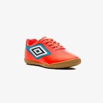 Chuteira Futsal Umbro Indoor Cannon Jr - Infantil LARANJA/VERMELHO