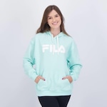 Blusão de Moletom Fila Letter Ii - Feminino VERDE