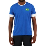 Camiseta do Brasil Ivai Braziline - Masculina AZUL