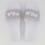 Chinelo Fila Drifter Basic Mini Logo Slide - Masculino BRANCO