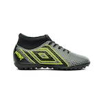 Chuteira Society Umbro Mutant Jr - Infantil CINZA ESCURO/PRETO