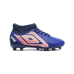 Chuteira de Campo Umbro Mutant Jr - Infantil AZUL/AZUL ESC