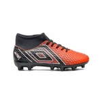 Chuteira de Campo Umbro Mutant Jr - Infantil Coral/Preto