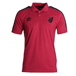 Camisa Polo do Atlético Paranaense 2022/23 Umbro Viagem - Masculina VERMELHO