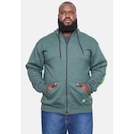 Blusão de Moletom com Capuz Hd Plus Size Fashion Basic Odre - Masculino VERDE