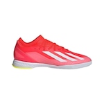 Chuteira Futsal adidas X Crazyfast 23 League - Adulto VERMELHO/AMARELO