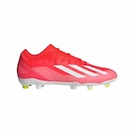 Chuteira de Campo adidas X Crazyfast League 23 - Adulto VERMELHO/BRANCO