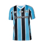 Camisa do Grêmio I 24/25 Umbro Jogador - Masculina AZUL/PRETO