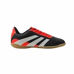 Chuteira Futsal adidas Predator Artilheira - Infantil PRETO/VERMELHO