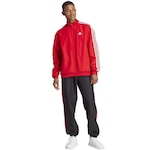 Agasalho Adidas 3-Stripes - Masculino VERMELHO/BRANCO