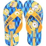 Chinelo De Dedo Infantil Ipanema Minions Menino AZUL/PRETO