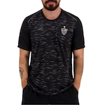 Camiseta Atlético Mineiro Hide Braziline Masculina PRETO