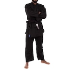 Kimono Torah Trançado Flex Jiu Jitsu - Masculino PRETO