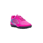 Chuteira Society Umbro Adamant Top Speed - Infantil ROSA/AZUL