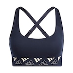 Top Fitness adidas Pwi Ms Logo - Feminino AZUL