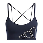 Top Fitness adidas Aer Ls Logo - Feminino AZUL