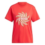 Camiseta adidas Farm Rio Graphic - Feminina VERMELHO/BRANCO