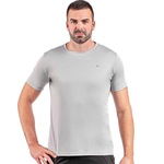 Camiseta Poker Manga Longa New Basic - Masculina PRATA