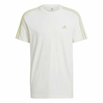 Camiseta adidas 3 Stripes - Masculina AMARELO CLARO