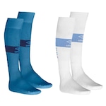 Kit de Meiões do Grêmio Umbro com 2 Pares - Adulto AZUL/BRANCO