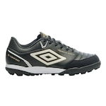 Chuteira Society Umbro X-Confort - Adulto PRETO/BRANCO