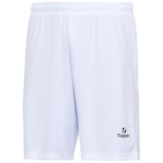 Calção Topper Fut Classic Plus Size - Masculina BRANCO