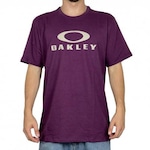 Camiseta Oakley O-Bark Ss - Masculina VERMELHO