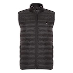 Colete Puffer Tommy Hilfiger Packable Circular Vest - Masculino PRETO