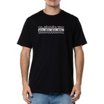 Camiseta Quiksilver Omni Check - Masculina PRETO