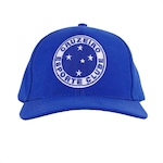 Boné Cruzeiro Oficial Aba Curva Adulto Logo - Snapback - Adulto AZUL