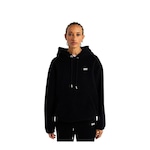 Blusão de Moletom Baw Clothing Sherpa Logo - Feminino PRETO